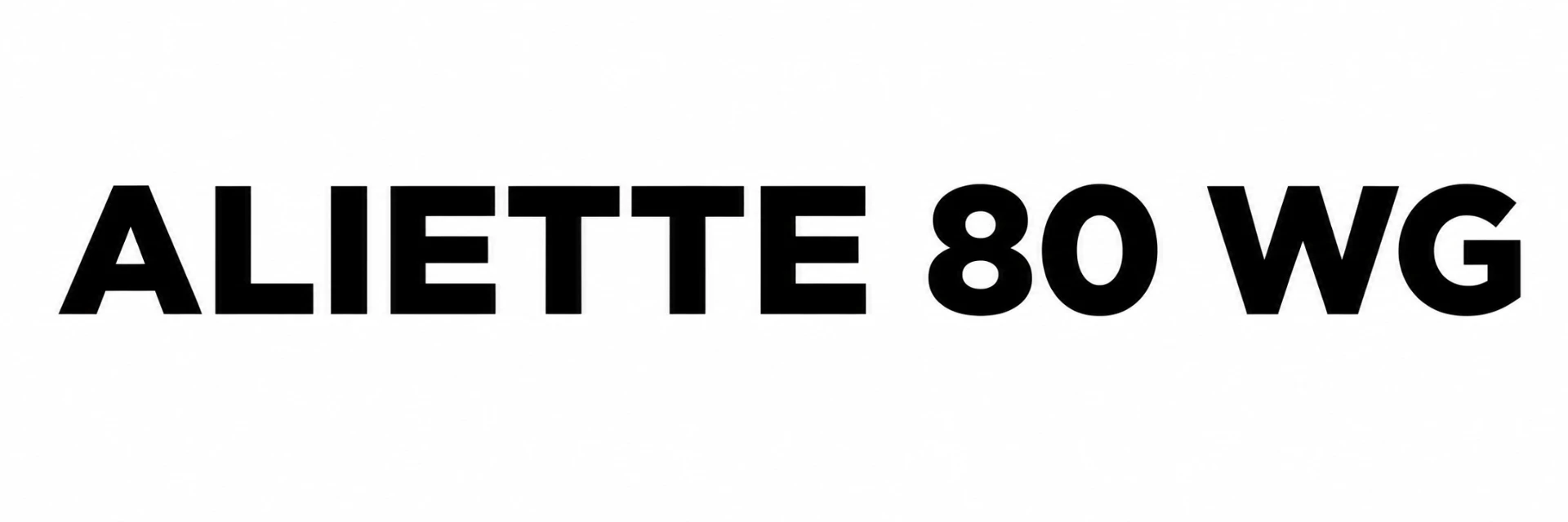 ALIETTE 80 WG