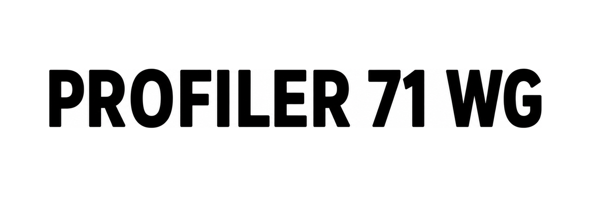 PROFILER 71 WG